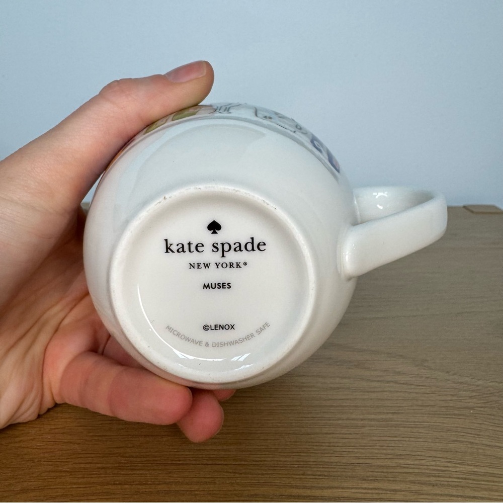 KATE SPADE X LENOX “Muses” Colorful Illustrated Mug - Picture 5 of 6